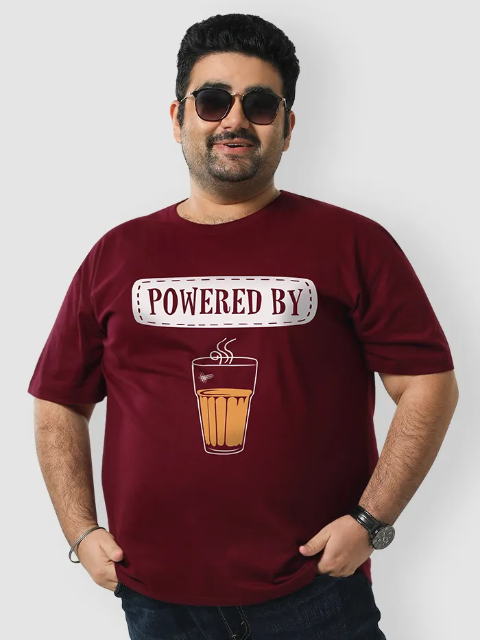 Powered by Chai Plus Size T shirts