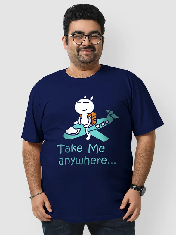 Take Me Anywhere Plus Size T shirts