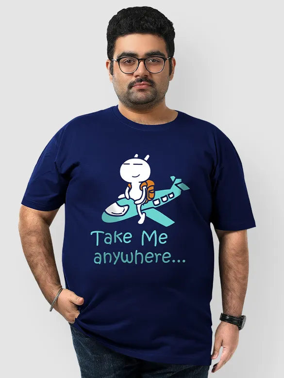 Take Me Anywhere Plus Size T-shirts