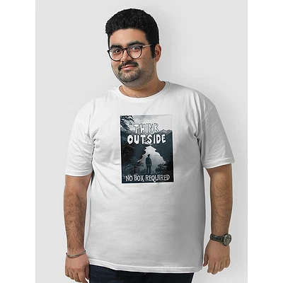 Think Outside The Box Plus Size T shirts 