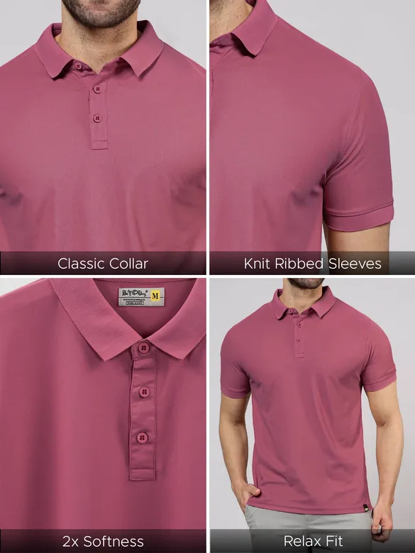 Pack of 3-Born to Rule Polo T-shirts Combo
