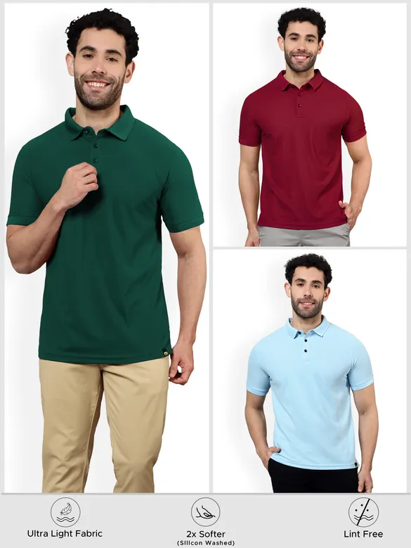 Polo T-shirts Combo