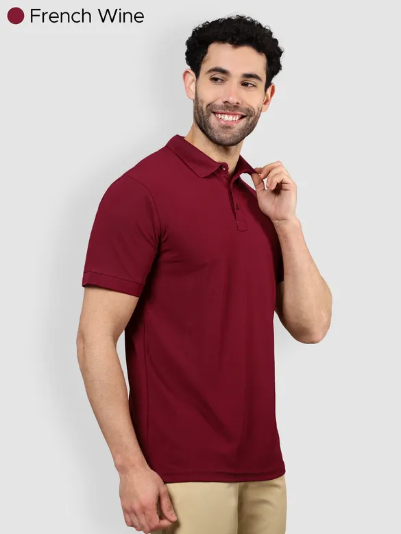 Pack of 3-Superior Elegancy Polo T-shirts Combo