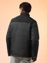 Black Lightweight Puffer Jacket for Men