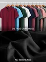 Bold Black Plus Size Polo T-shirt