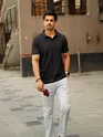 Bold Black Polo T-shirts