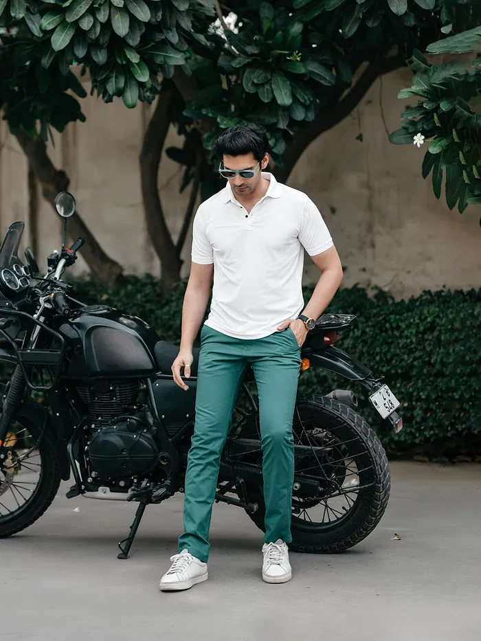 Classic White Polo T-shirt