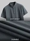 Dark Grey Polo T-shirt