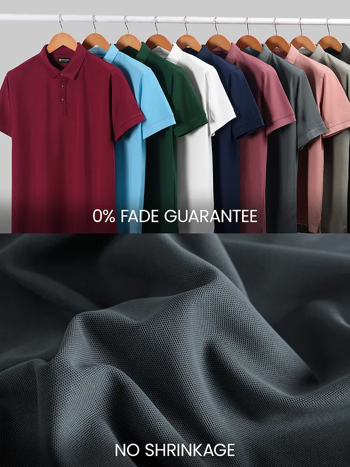 Dark Grey Polo T-shirt