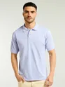 Lavender Mist Structured Polo T-Shirt