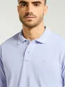Lavender Mist Structured Polo T-Shirt