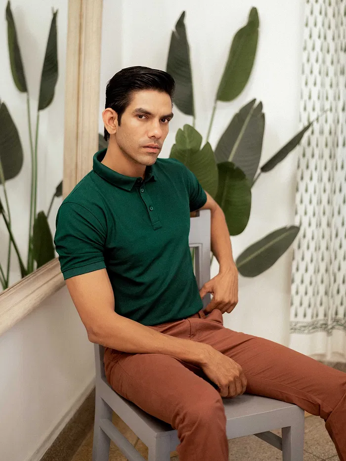 Lush Green Polo T-shirts
