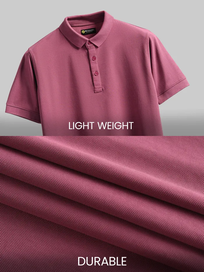 Mauve Polo T-shirt