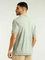 Pista Green Structured Polo T-Shirt