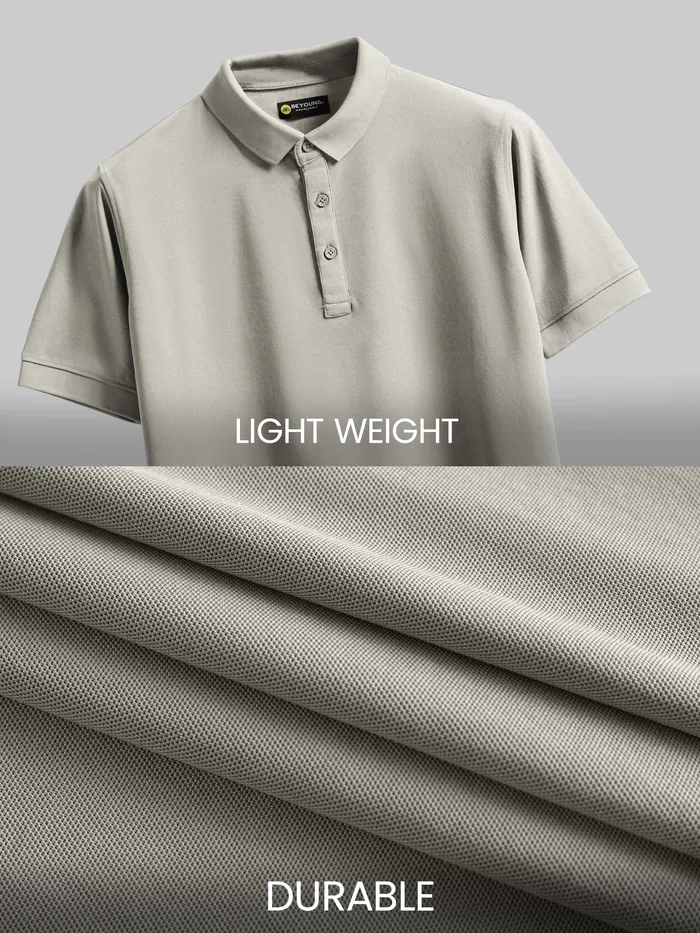 Thunder Grey Polo T-shirt