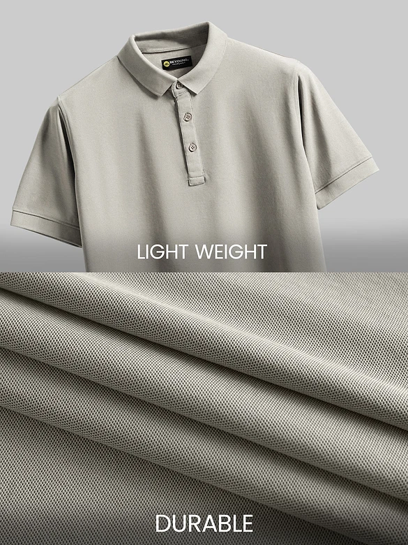 Thunder Grey Polo T-shirt