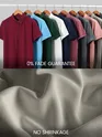 Thunder Grey Plus Size Polo T-shirt