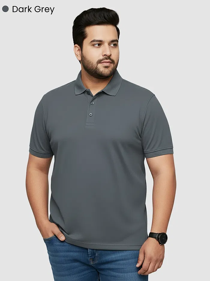 Pick Any 3- Plus Size Polo T-shirt Combo