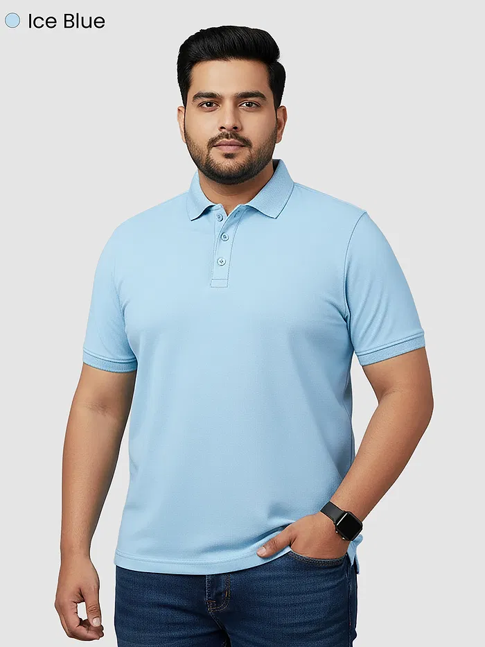 Pick Any 3- Plus Size Polo T-shirt Combo