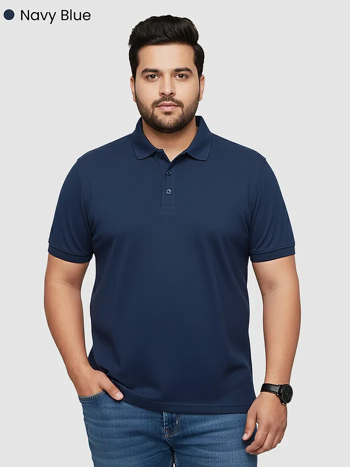 Pick Any 3- Plus Size Polo T-shirt Combo