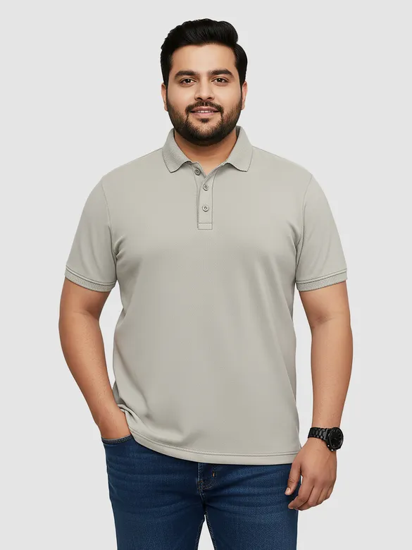 Thunder Grey Polo T-shirt, 