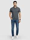 Dark Grey Polo T-shirt