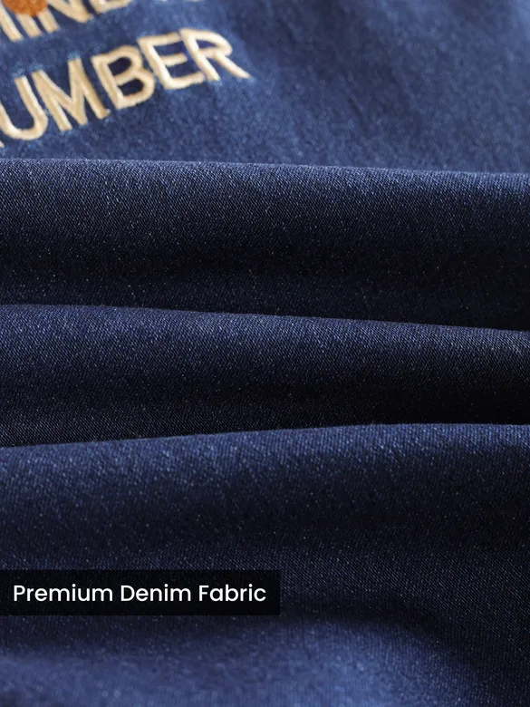 Indigo Youth Embroidered Polo T-shirt