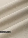 Beige Diamond Jacquard Textured Polo T-Shirt