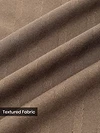 Brown Wave Jacquard Textured Polo T-Shirt