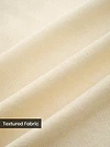 Off White Diamond Jacquard Textured Zipper Polo T-Shirt