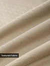Beige Abstract Jacquard Textured Zipper Polo T-Shirt