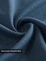 Navy Piping Textured Polo T-Shirt