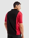 Red Cut And Sew Polo T-shirt