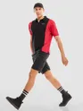 Red Cut And Sew Polo T-shirt