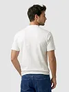 White Solid Henley T-shirt