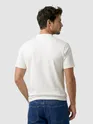 White Solid Henley T-shirt