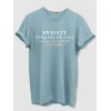 Anxiety Printed Half Sleeve T-Shirt