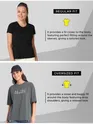 Be The Change Printed Oversized T-shirt for Women