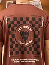 Beyoung Printed Brown Oversized T-shirts for Men