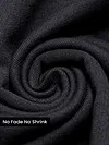 Black Plain Oversized T-shirt for Men