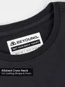 Black Plain Oversized T-shirt for Men