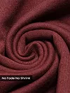 Brick Brown Plain Oversized T-shirt for Men