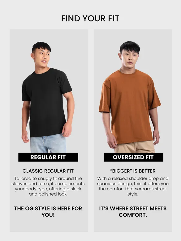 Camel Brown Plain Oversized T-Shirt