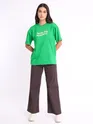 Coffee Club Supremacy Printed Oversized T-shirt for Women