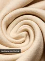 Cream Plain Oversized T-shirt for Men