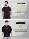 Dead Inside Printed Oversized T-shirt for Men