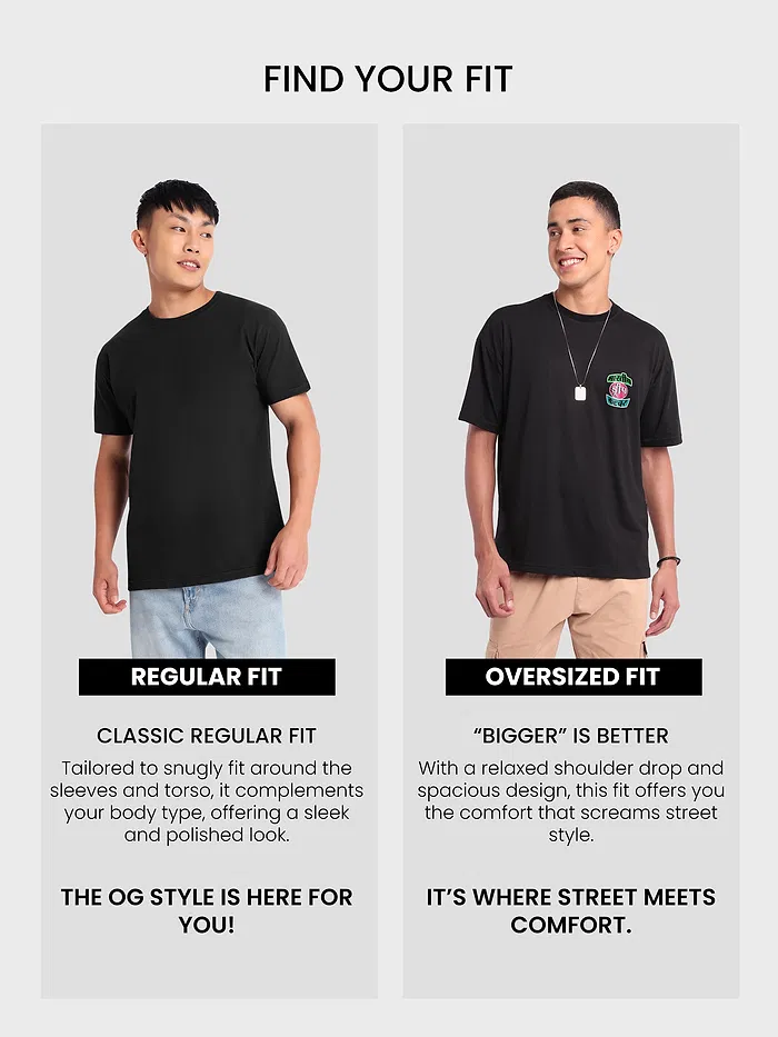 Drip Culture Oversized T-shirt for Men