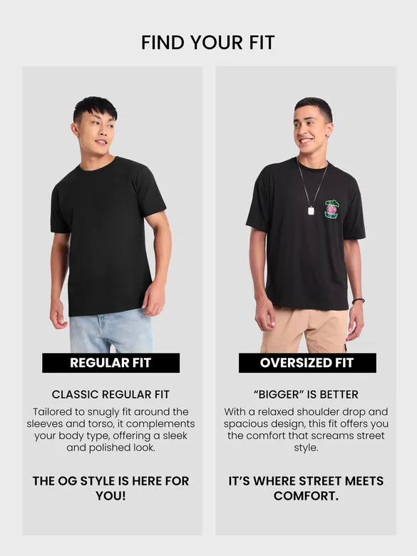 Drip Culture Oversized T-shirt for Men
