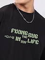 Fixing The Bug Printed Oversized T-Shirt For Men