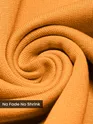 Flame Orange Plain Oversized T-shirt for Men
